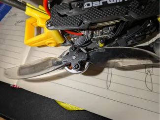 DarwinFPV FoldApe4 Improved Propeller Mount