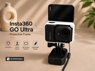 Insta360 GO Ultra Protective Frame Protective Case Camera Cage