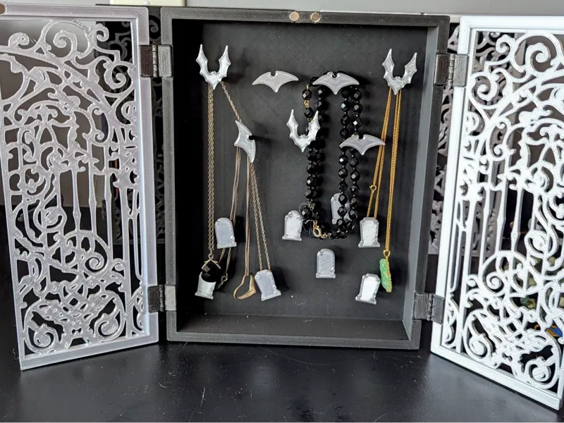 Gothic Necklace Cabinet