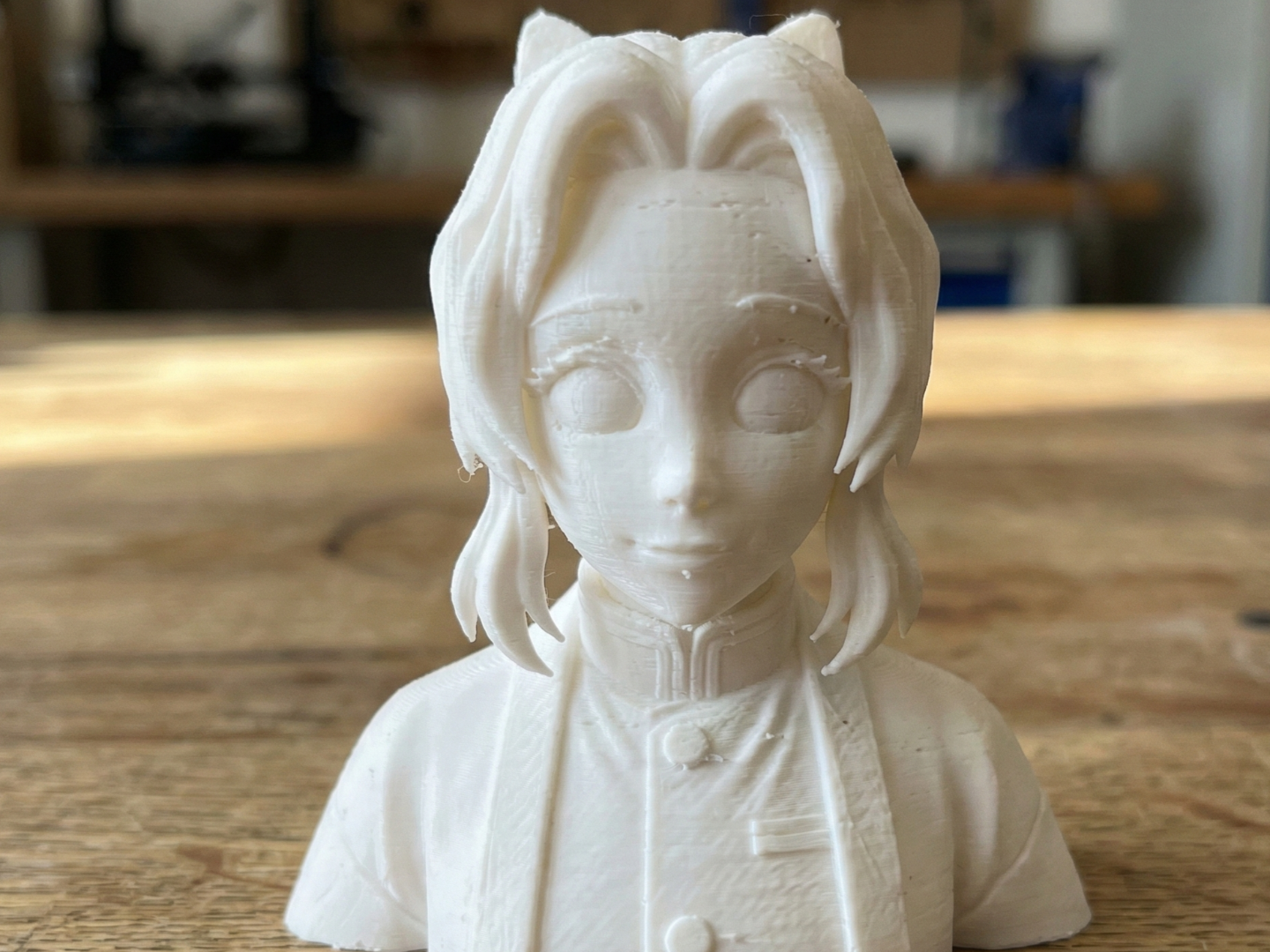Shinobu Kocho Demon Slayer Bust 3DPrint Model 238