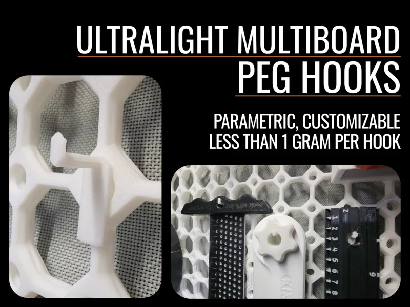 Ultralight Multiboard Minimal Hooks