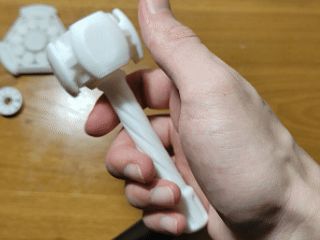 权杖陀螺（超顺滑，一体打印无支撑）