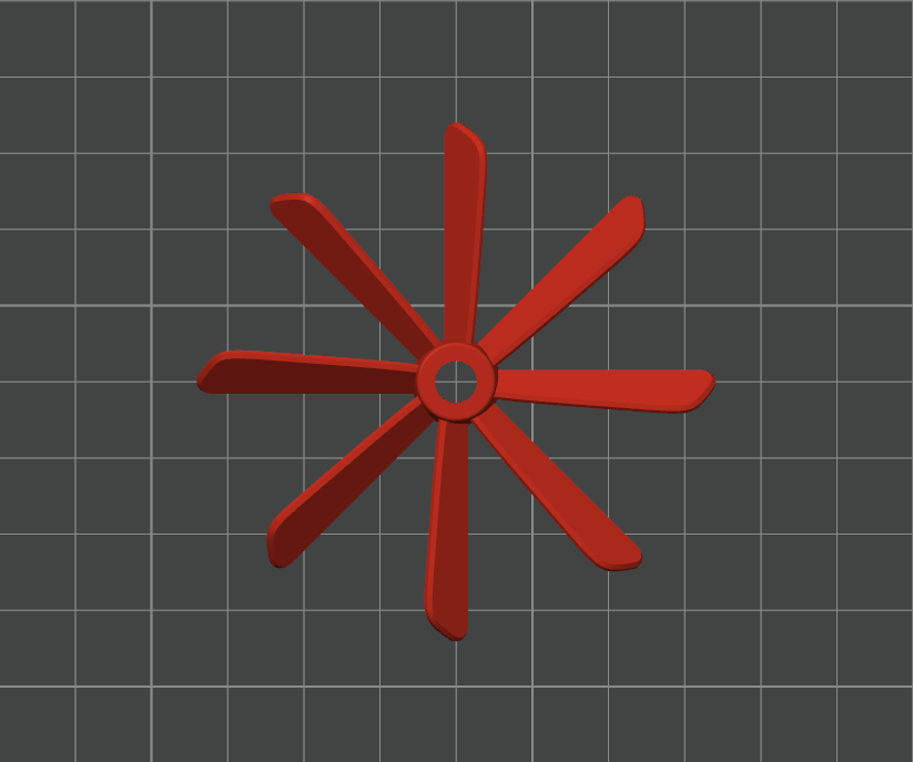 Miniatura 5 do modelo 3D Cap/hat propeller