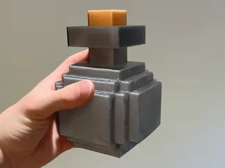 Minecraft movie potion bottle