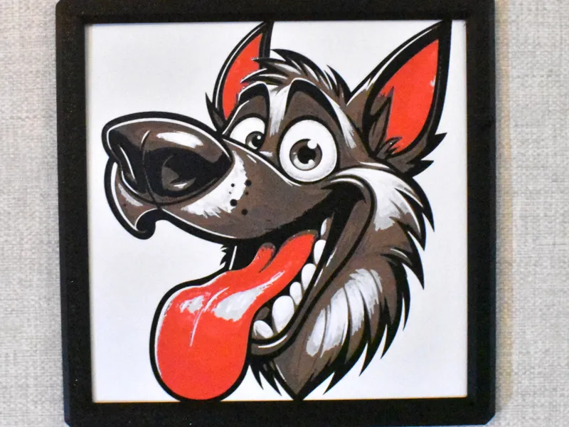 Alsatian, German Shepherd Hueforge