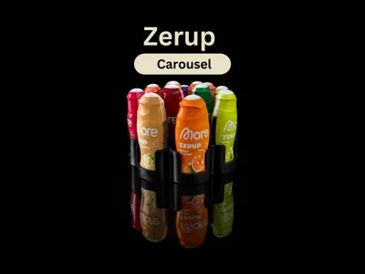 Rotating Zerup Carousel for 12 Bottles