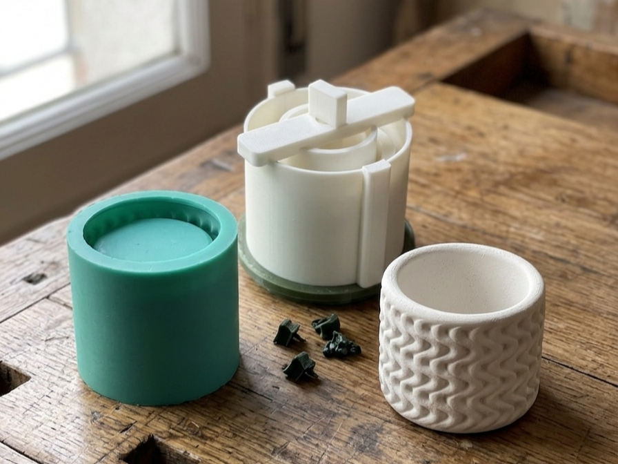 Serpentine Vase Mold System