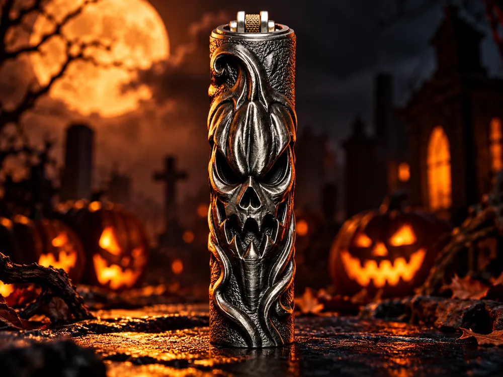 Cover Modl Halloween Demon – Clipper Cover - Free 3D Print Model - MakerWorld