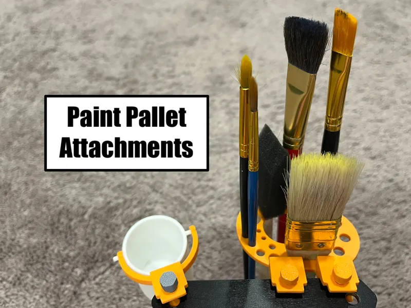 Paint Pallet Attachments