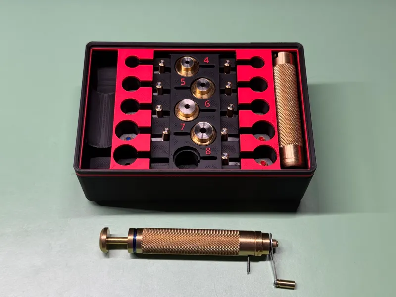 Mainspring Winder Set Holder Gridfinity