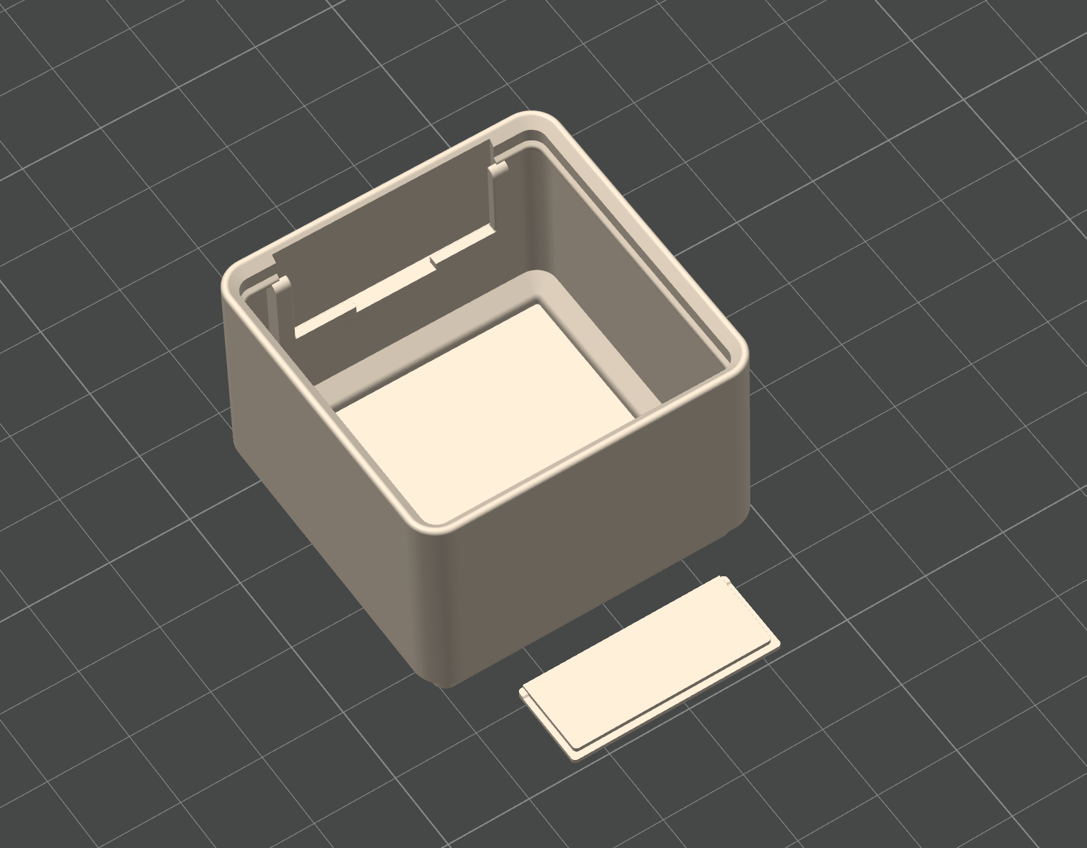 Miniatura 3 do modelo 3D 参数化高度可定制Gridfinity收纳盒