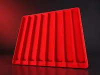 8-Slot Syringe Holder (Rounded + Smooth Edition)