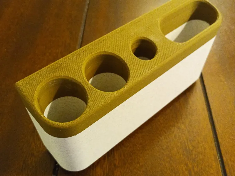 Modern Toothbrush Wall or Mirror Organizer