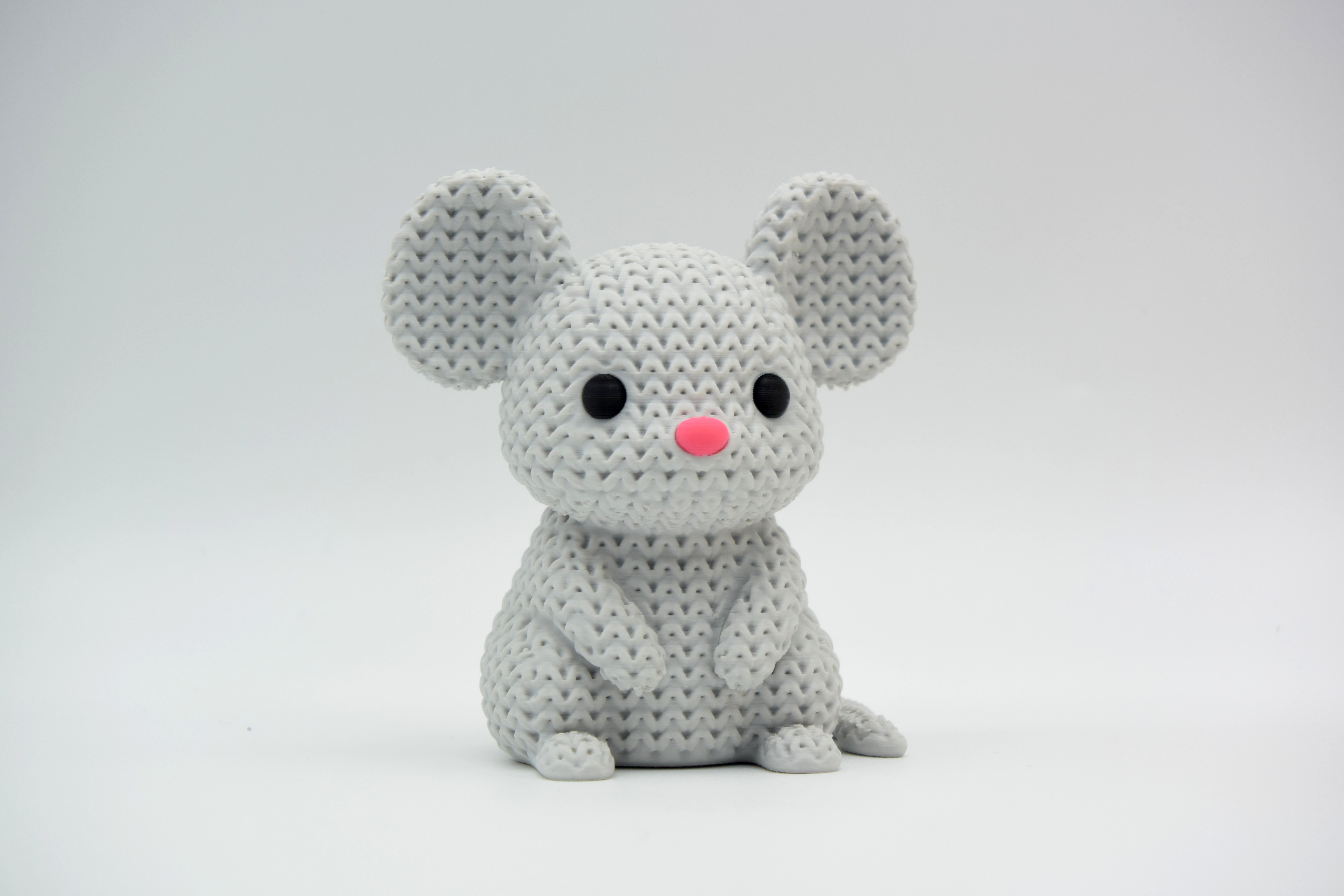 Miniatura 2 do modelo 3D Knitted Mouse