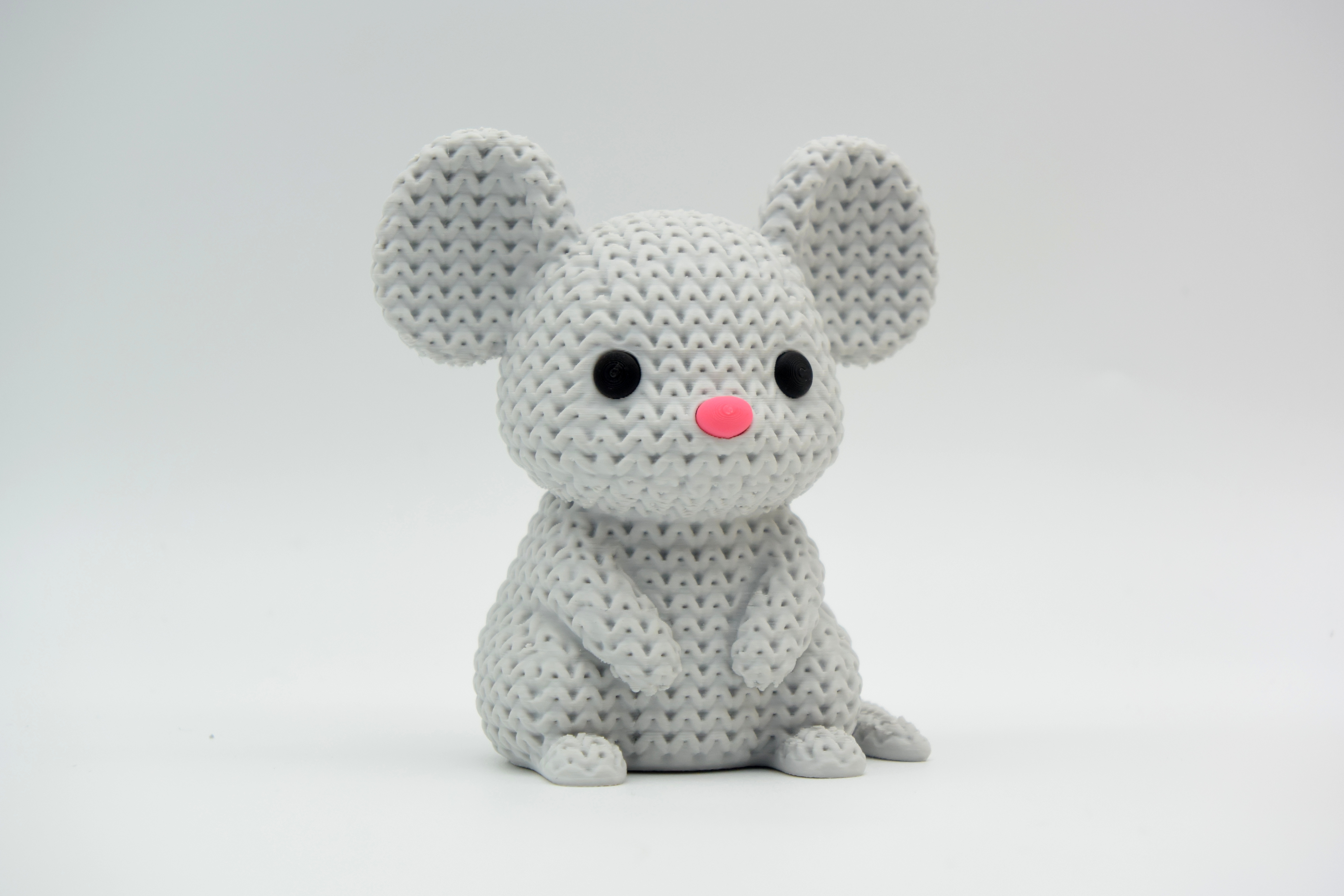 Miniatura 1 do modelo 3D Knitted Mouse