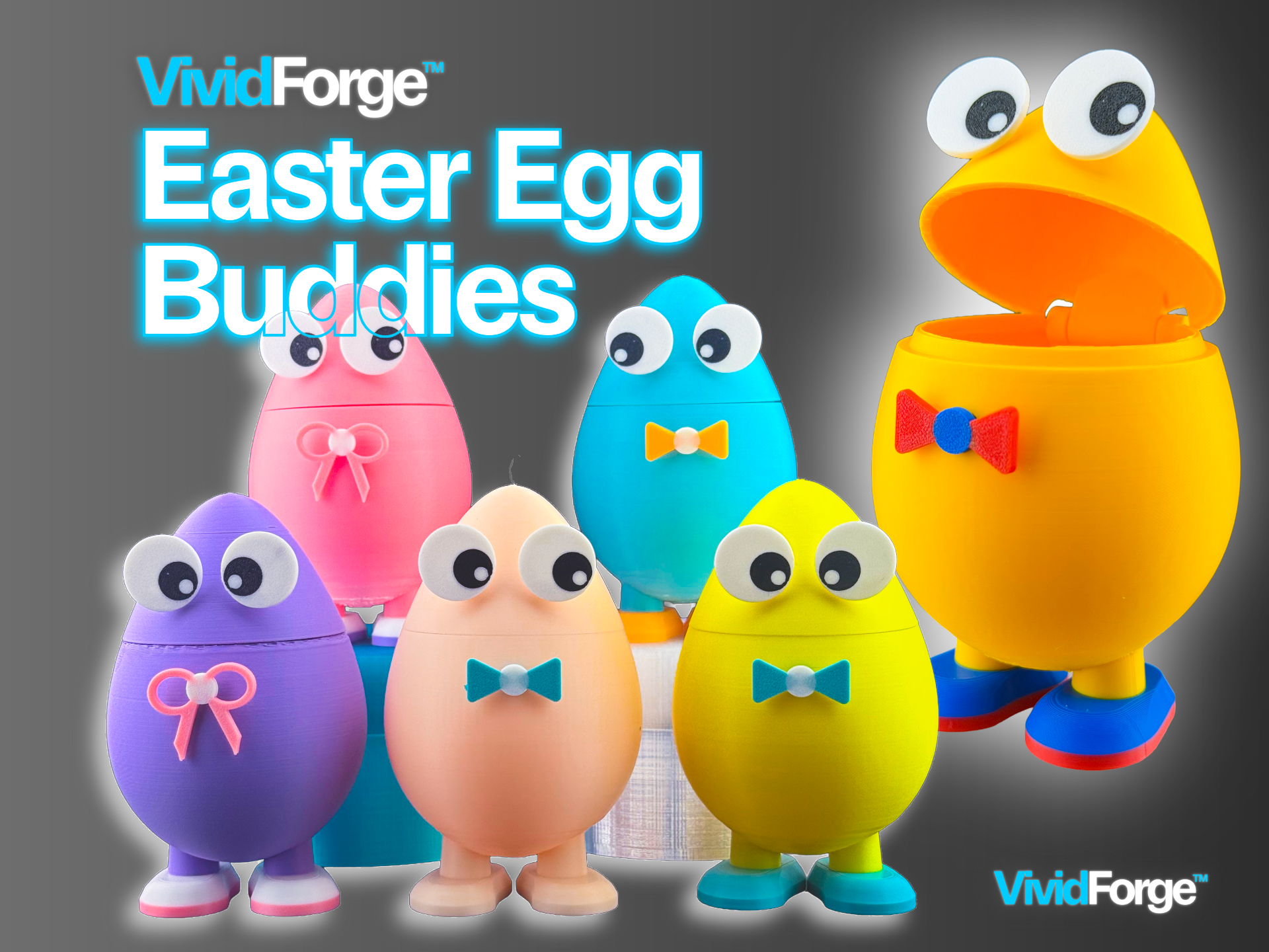 Easter Egg Buddies: Modular Character System 