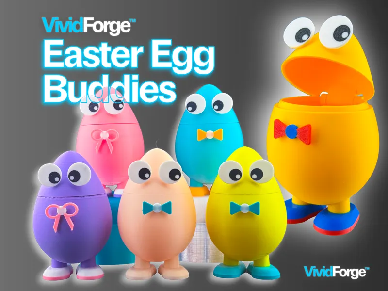 Easter Egg Buddies: Modular Character System 