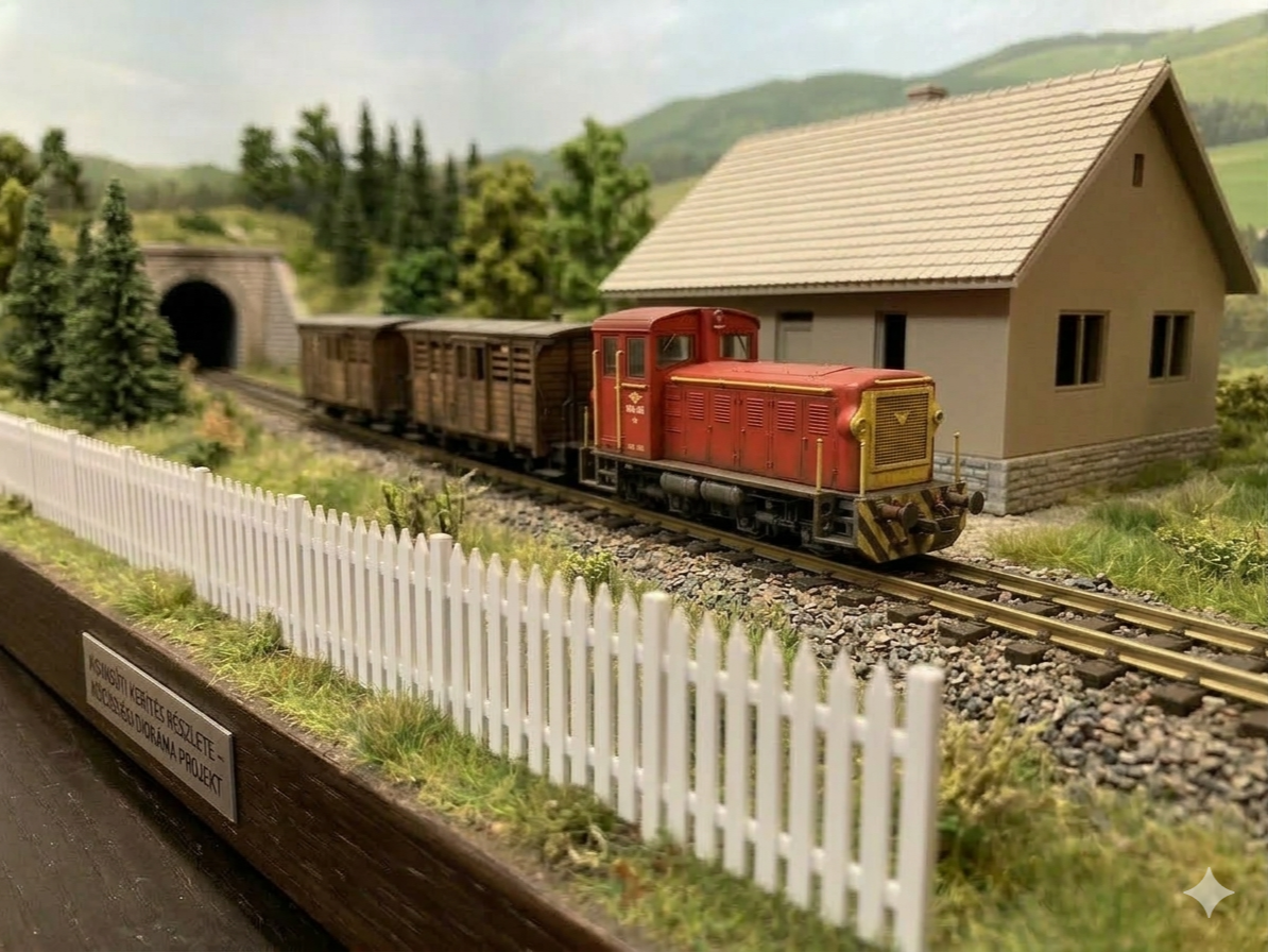 HO Scale Classic Fence – Model Railway Scenery