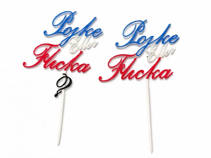 Gender reveal Pojke eller Flicka? dekoration