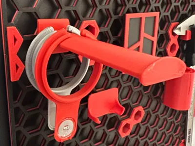 HSW Mount for Bambu Spool RFID Clips by Shaztech