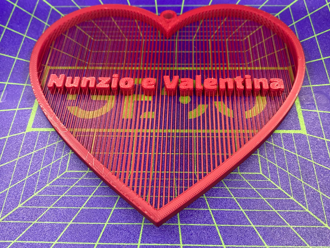 Nome Personalizzato 3D Coppia Natale Decorazione