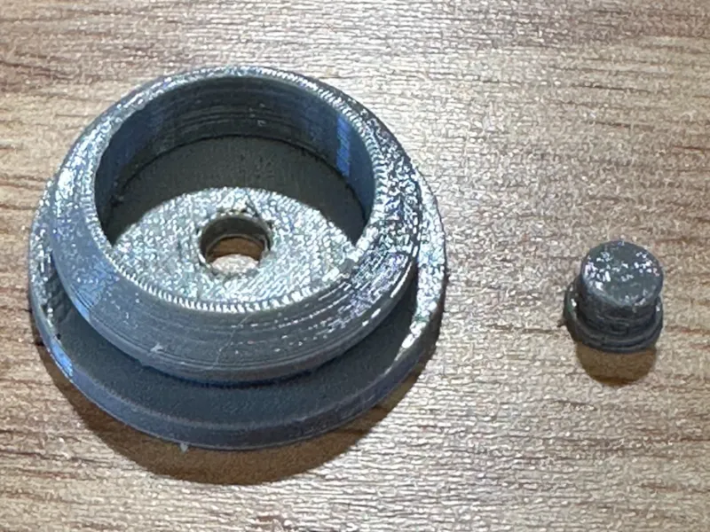 Kabeleinführung 20mm mit Bohrung und Stopfen