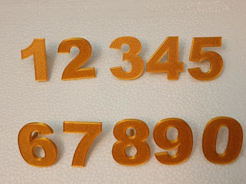 SET NUMERI PER DECORAZIONE