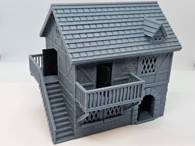 Fantasy Village House – 28/32 mm Scale