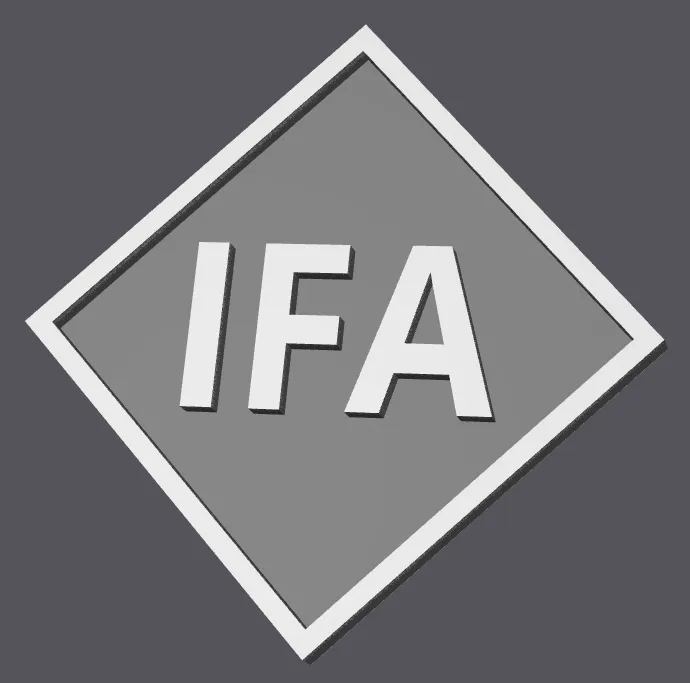 IFA Schild
