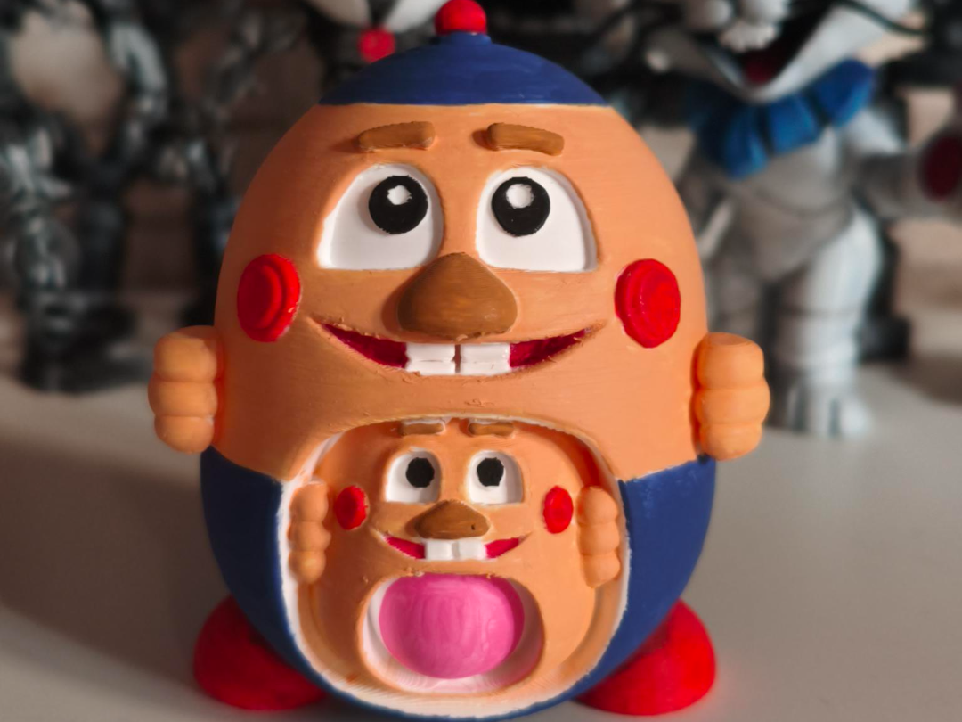 Figura de EggBaby de FNAF 6 
