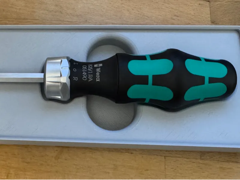 Gridfinity Wera 825 RA