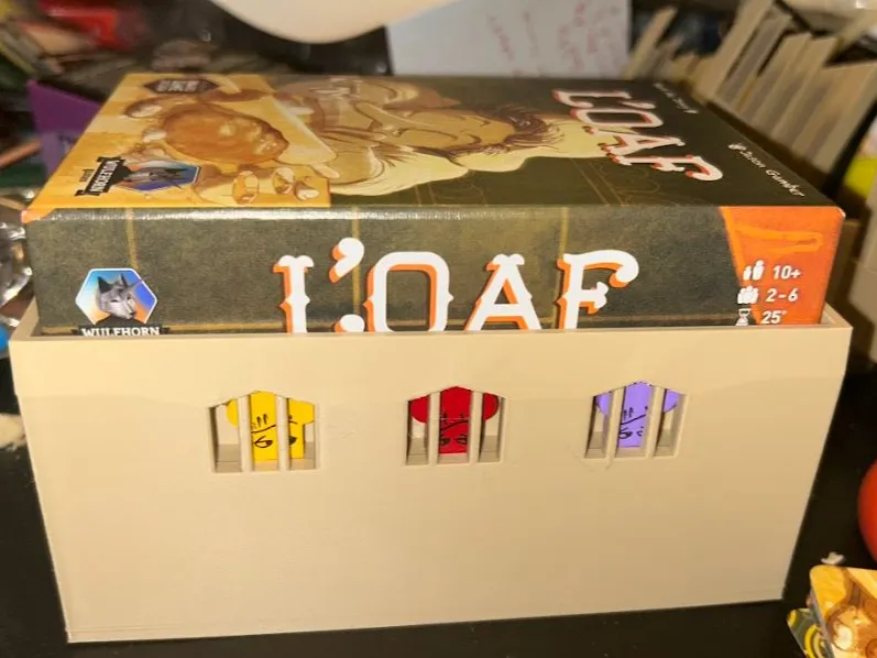 L'Oaf Board game Reputation overlay and Insert