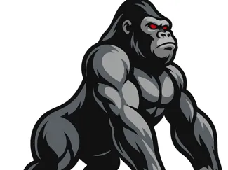 My silverback gorilla