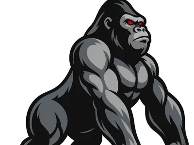 My silverback gorilla