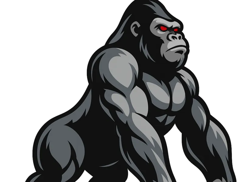 My silverback gorilla