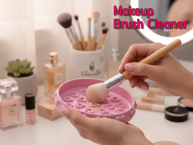 Makeup Brush Cleaner - Heart