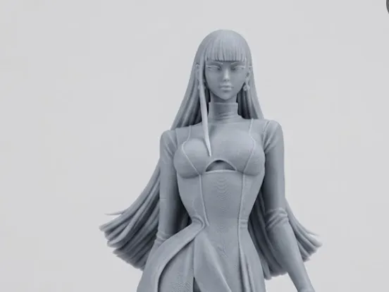 New York runway fashion figurine