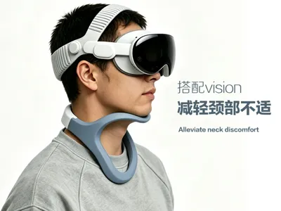 Apple Vision Pro Neck Companion for Pressure Relief and Support