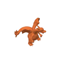 Charizard low poly — photo 2