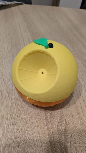 Letrero o emblema decorativo: Orange Fruit Fly Trap — vista de referencia 4