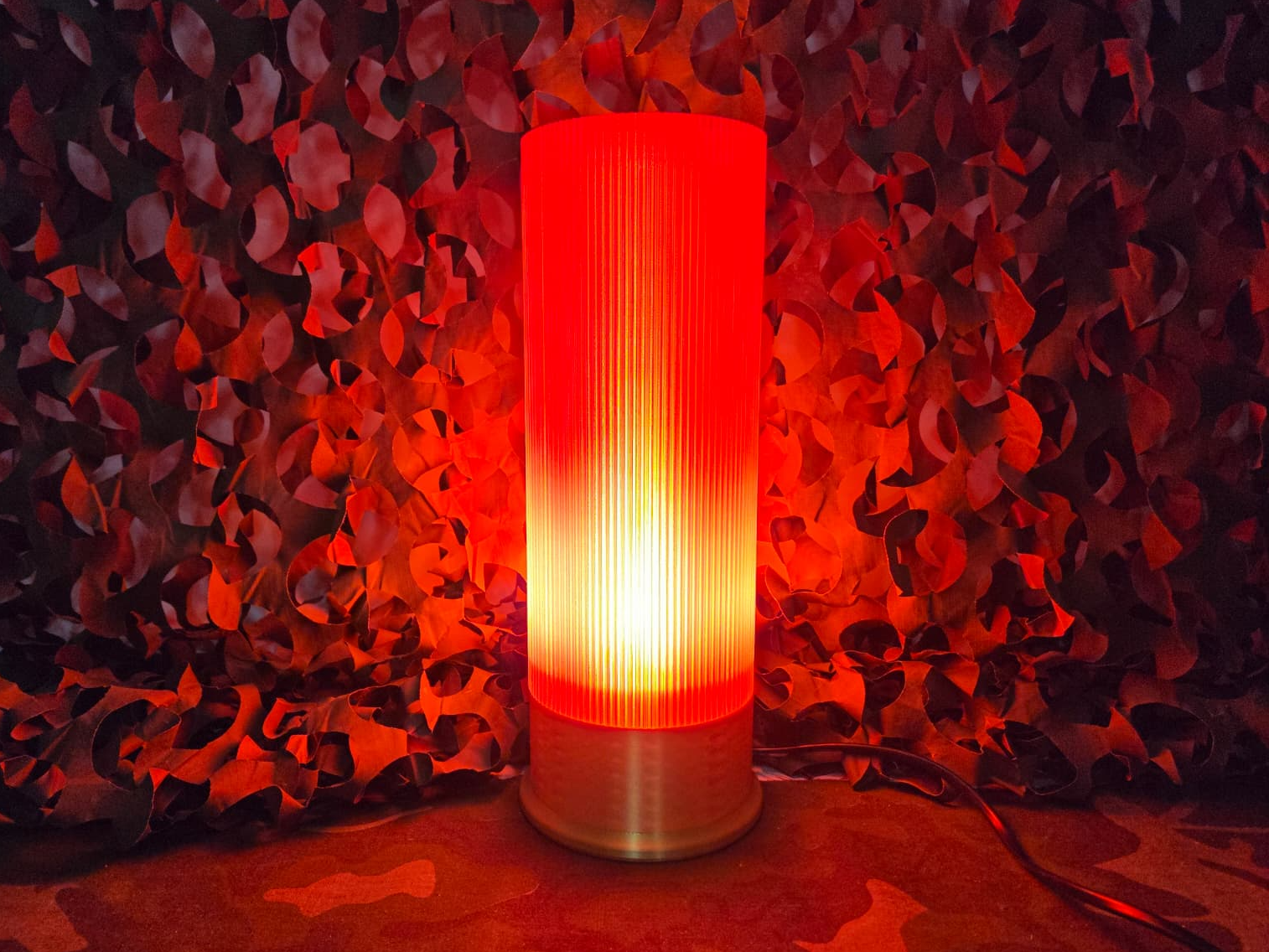 12 Gauge Lamp - E14 - Customizable Text