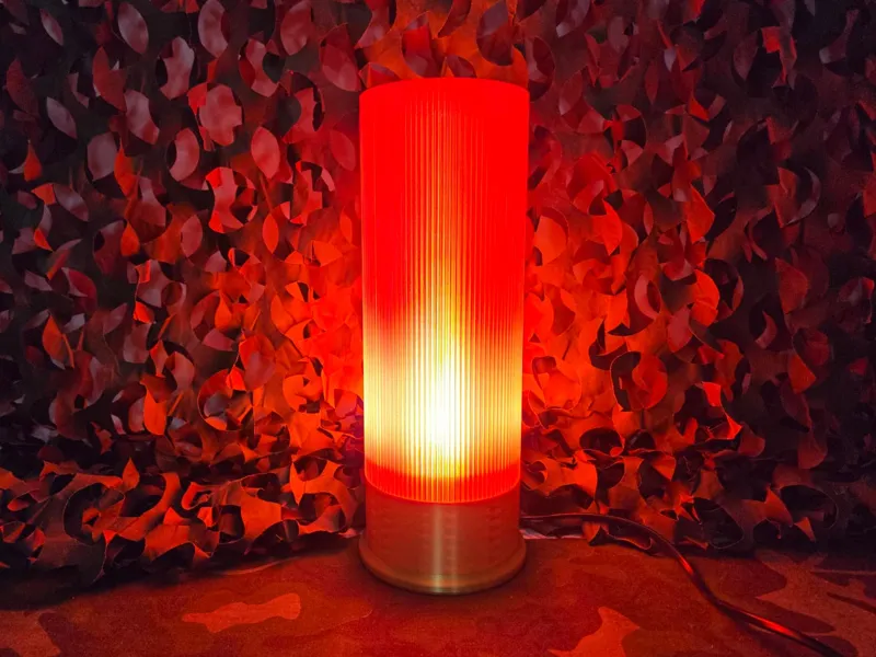 12 Gauge Lamp - E14 - Customizable Text