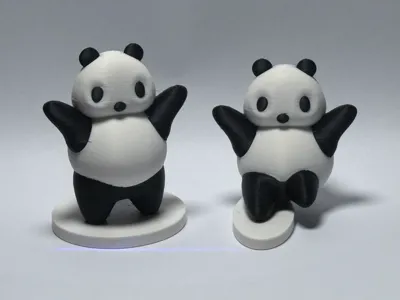 Panda Figurines