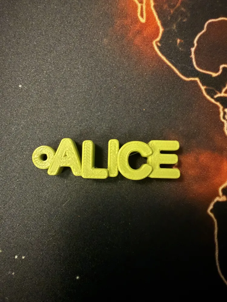 World Position Generator Custom Name Keychain Keyring Generator No Support - Free 3D Print Model ...