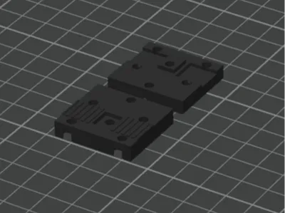 drive belt support X for TRONXY VEHO