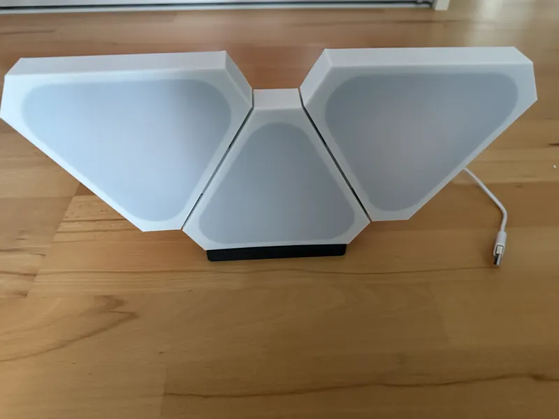 Nanoleaf Replica with Stand for WBS2812B and ESP32/ESP8622