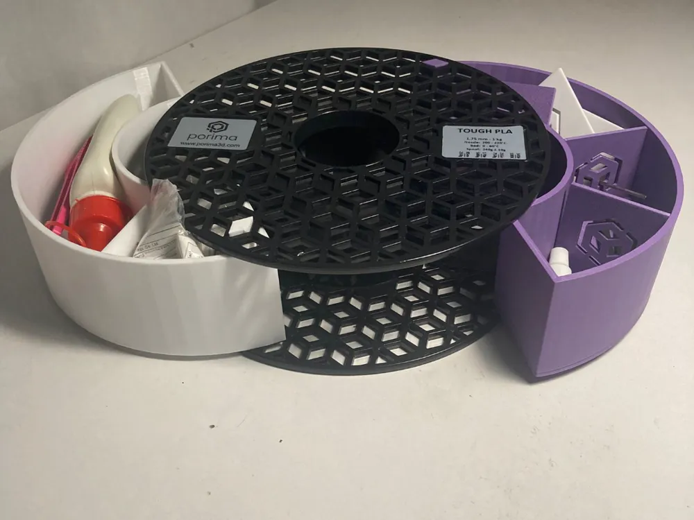 Accesorio para filamento: Porima Spool Storage Boxes. Referencia del modelo original.