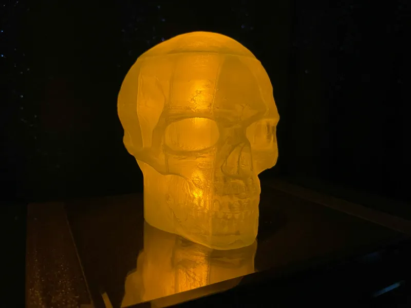 Skull Tea Light and 355ML / 12 oz Can Koozie