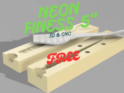 Neon Finesse 4" Soft Lures