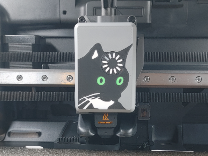 H2S Cat print Head Cover ( Overload Kitty Head )